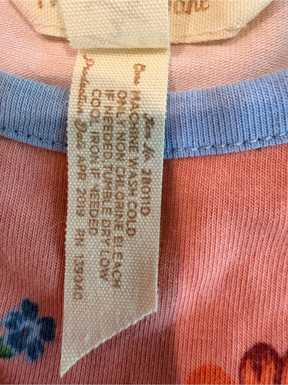 EUC Matilda Jane Peach Floral Long-Sleeve Twirl Dress 2T - Picture 5 of 5